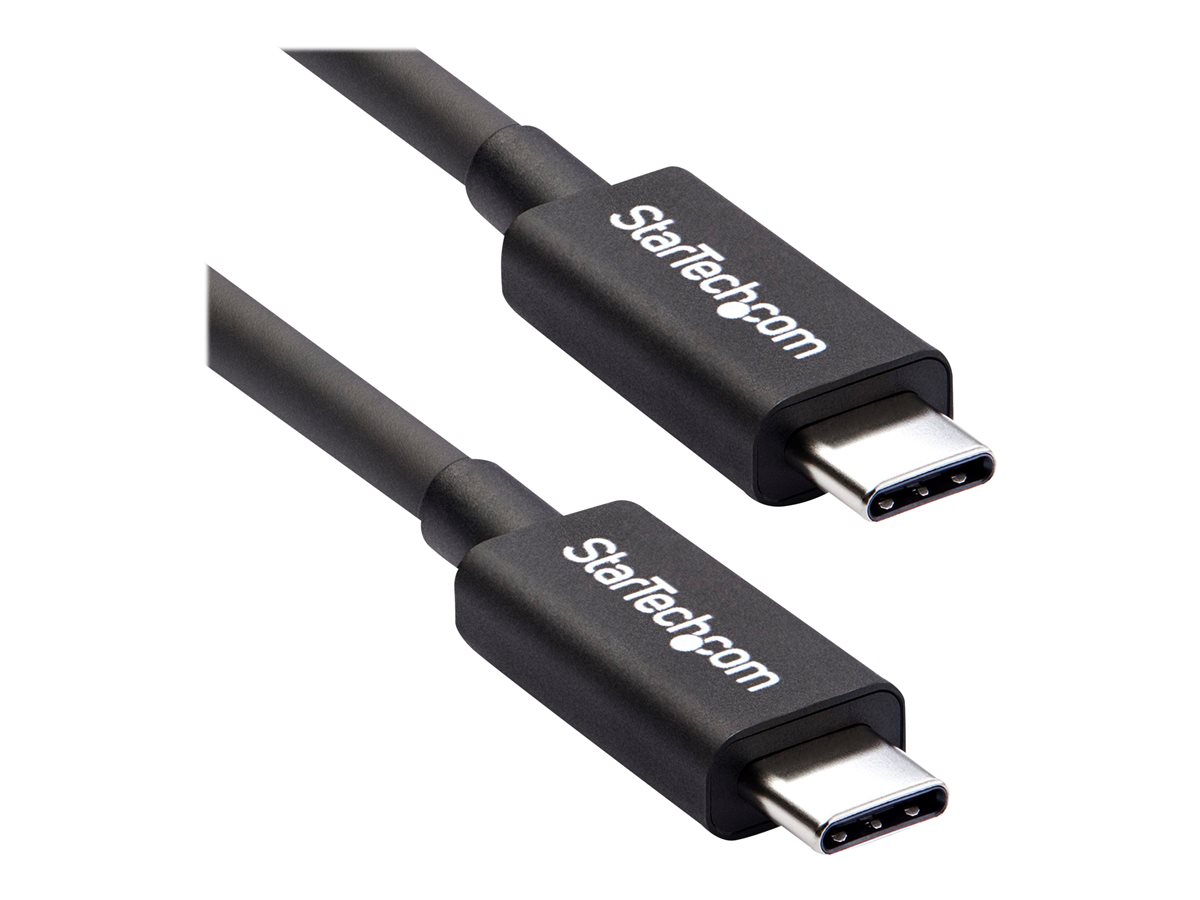 StarTech.com 2m Thunderbolt 3 (20Gbps) USB-C Cable - Thunderbolt, USB, and DisplayPort Compatible