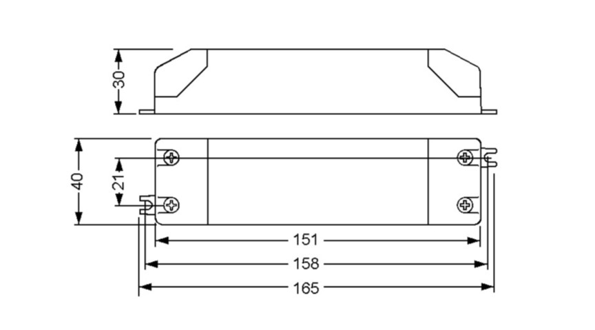 Synergy 21 LED light panel 620*620 zub Standardnetzteil 35W PRO V3 Triac DIM SELF