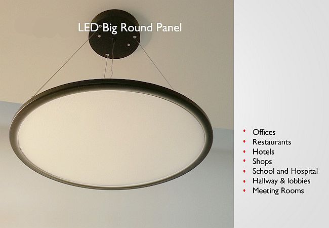 Synergy 21 LED light panel R600 neutralweiß rund