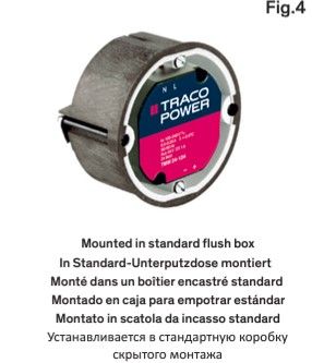 Synergy 21 Netzteil - 24V 24W - für Unterputzdose