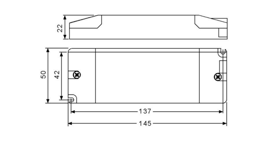 Synergy 21 Netzteil - 24V 30W SELF IP20 TRIAC dim