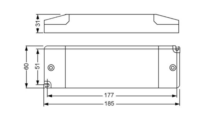 Synergy 21 Netzteil - 24V 75W SELF IP20 TRIAC dim