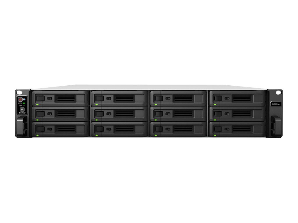 SYNOLOGY RS3621xs+ 12-bay NAS-RackStation D-1541 8-core 2.1GHz 8GB DDR4 2xUSB 3.2 Gen 4xRJ-45 2x10GbE RJ-45 2xExpansion ports