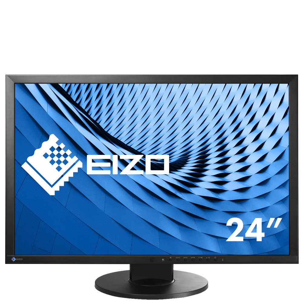 TFT 24\" EIZO FlexScan EcoView EV2430-BK Monitor schwarz 24\"Zoll, IPS-Panel