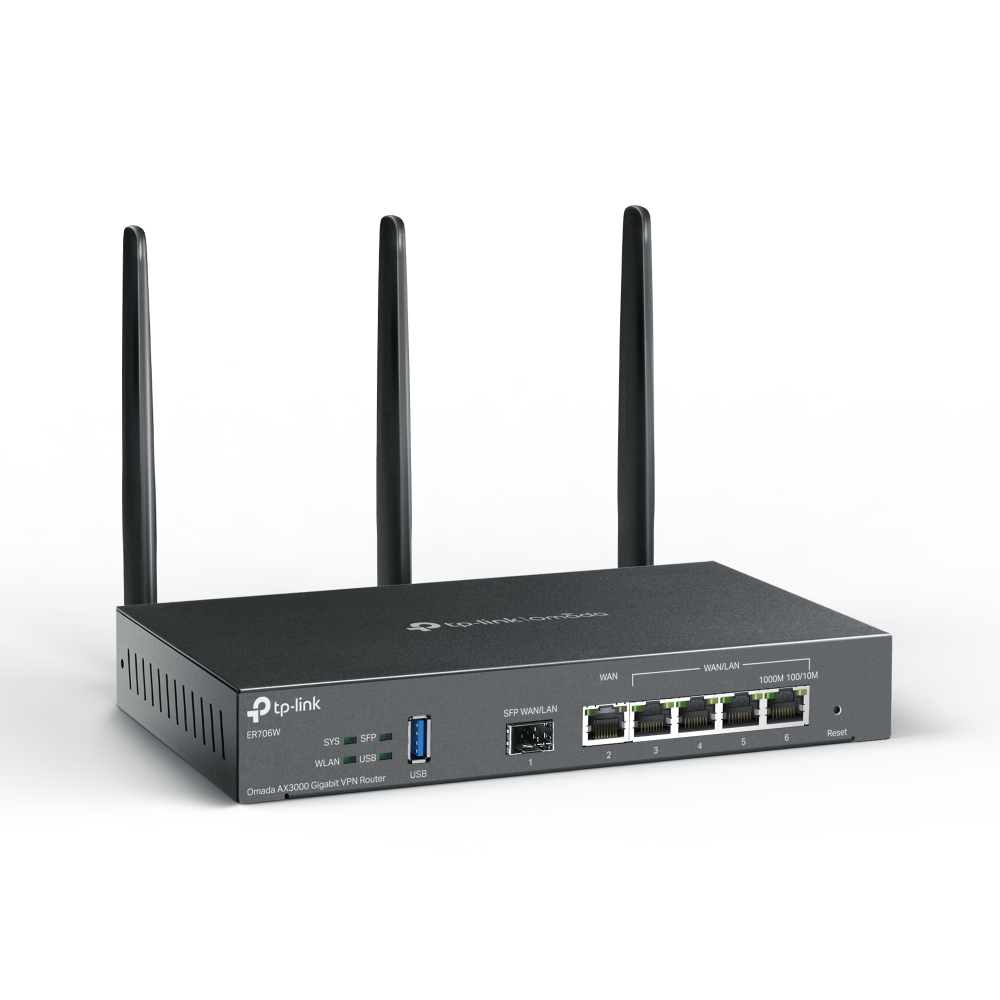 TP-Link - ER706W - Omada AX3000 Gigabit VPN Router