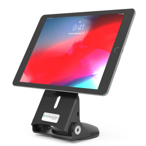 UNIVERSAL TABLET GRIP AND SECURITY STAND - BLACK