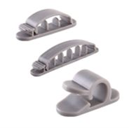 Vivolink VLCBKITB cable organizer Desk/Wall Cable holder Black 3 pc(s)