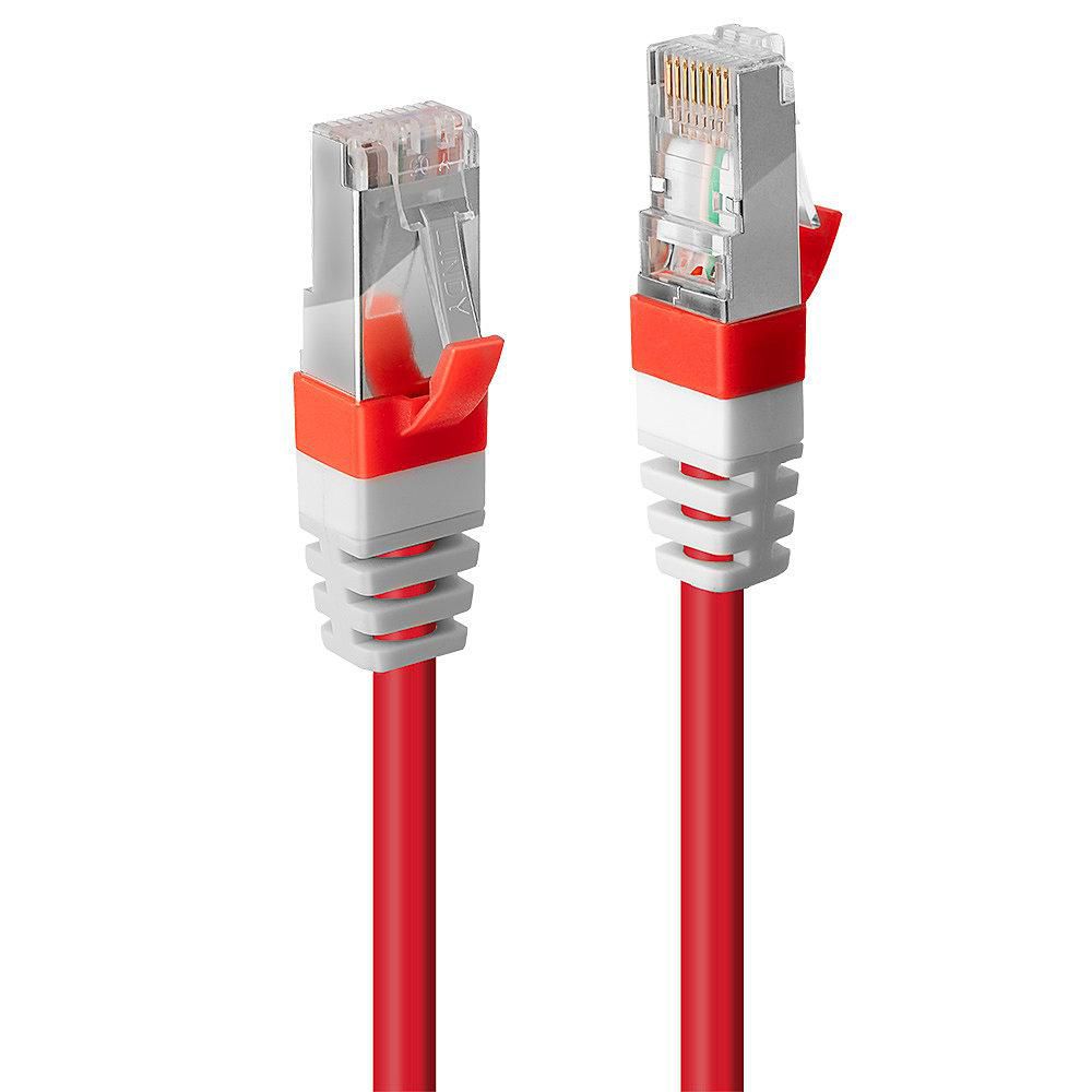 Lindy 45389 networking cable Red 7.5 m Cat6a S/FTP (S-STP)