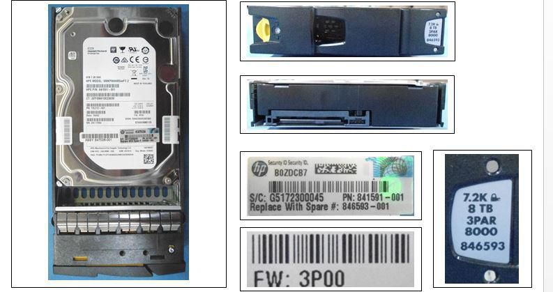 DRV HD 8TB 7.2K LFF SAS FE
