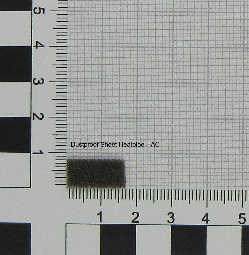 MESH/DUST/FAN/HEATPIPE HAC