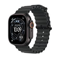 Watch Apple Watch Ultra 3 (2025) 5G 49mm Black Titanium Case with Ocean Band - Black