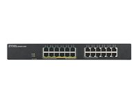 Zyxel GS1900-24EP Managed L2 Gigabit Ethernet (10/100/1000) Power over Ethernet (PoE) Black