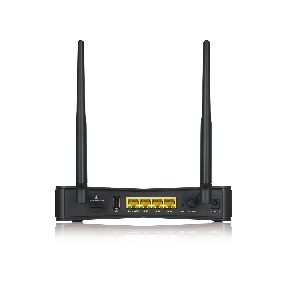 Zyxel LTE Router LTE3301-PLUS LTE Indoor, CAT6, 4x GbE LAN, AC1200 WiFi